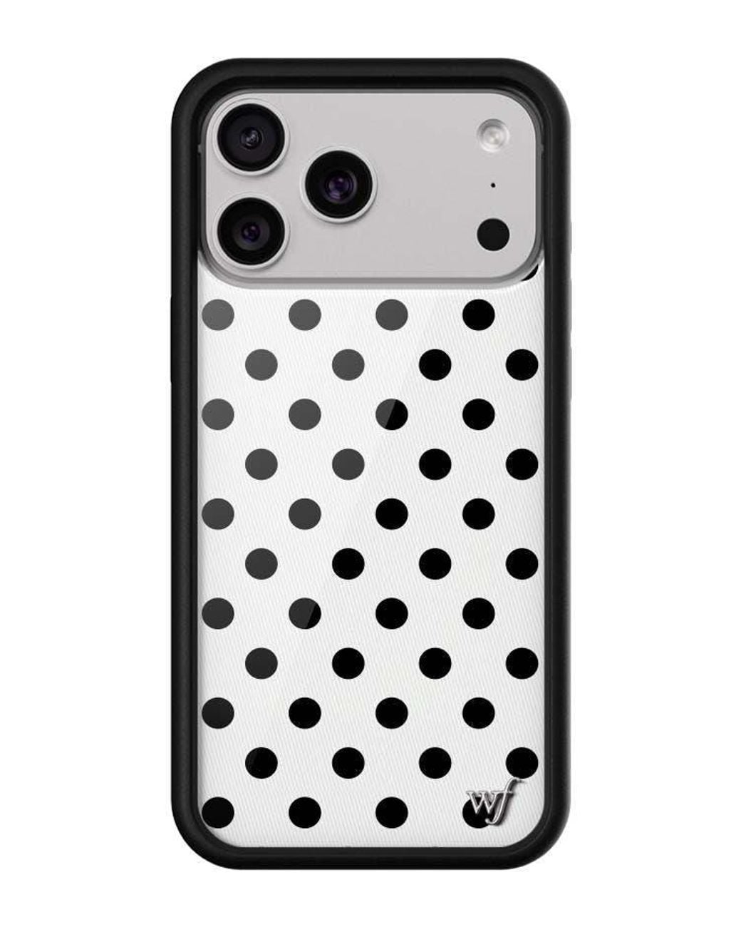 Wildflower Cases Black Polka Dot