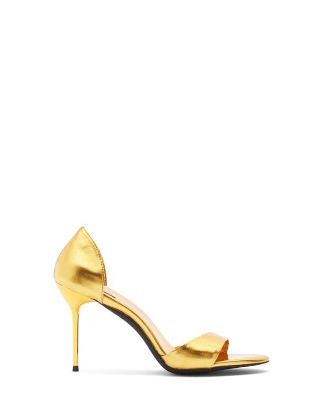 Jeffrey Campbell Metallic Cheat Code Stiletto Sandal