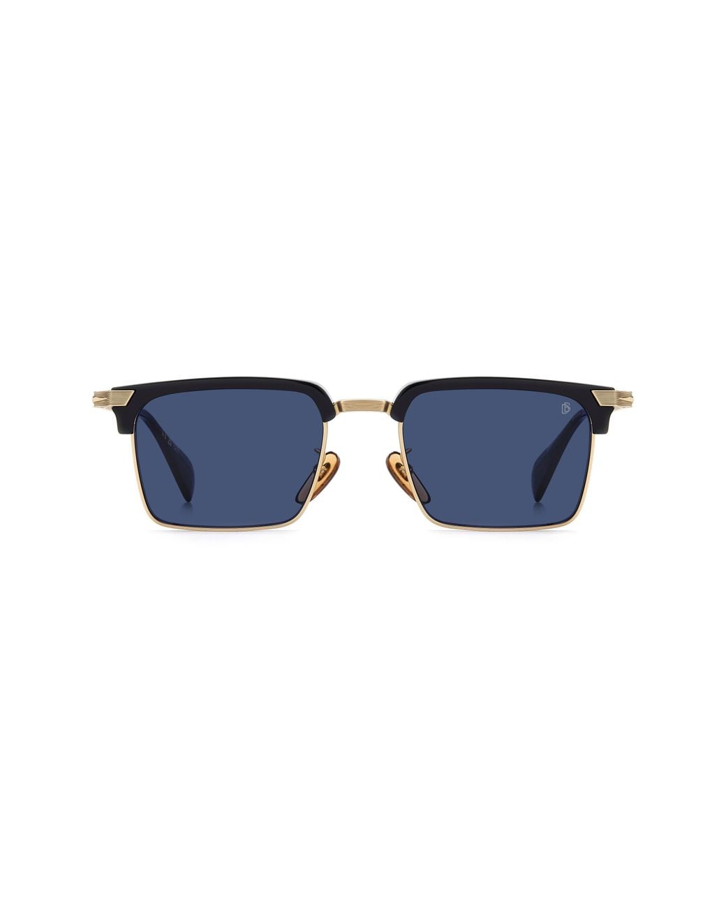 David Beckham Blue Db 1227/G/S/Us 54Mm Rectangular Sunglasses for men