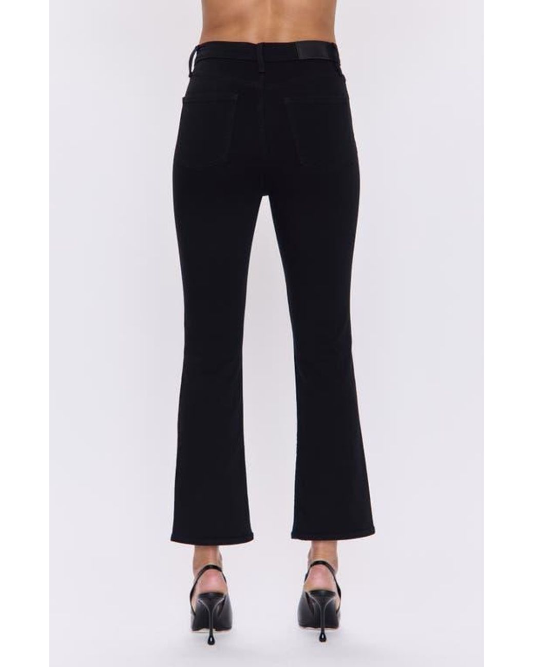 Pistola Blue Lennon High Waist Ankle Bootcut Jeans