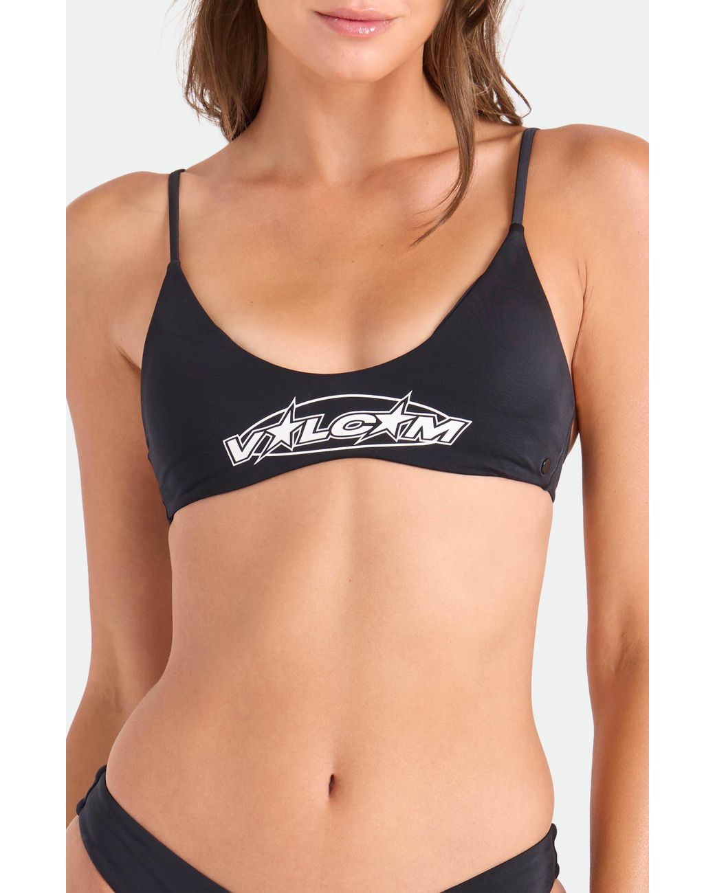 Volcom Black Coco Legacy Bikini Top