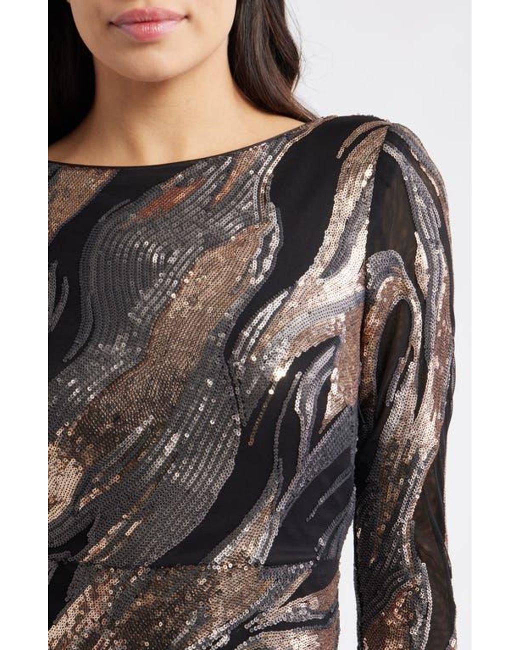 vince camuto long sleeve sequin dress Vince Camuto Women's Dresses Dress,Bronze,0 at Amazon Women's Clothing store