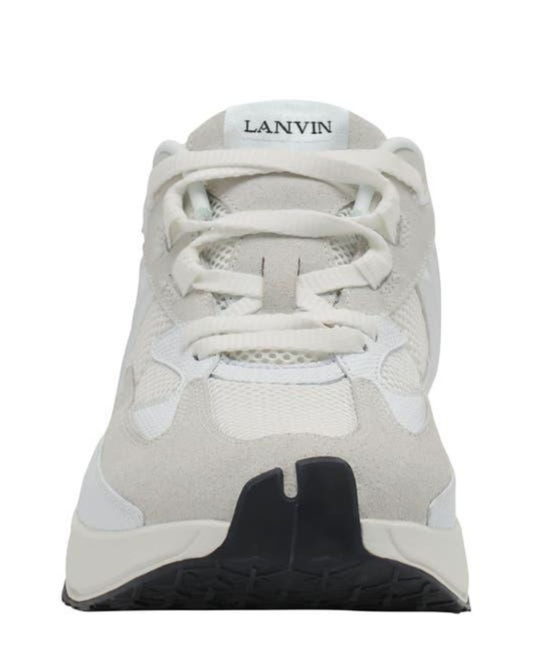 Lanvin White Jla Mesh Sneakers