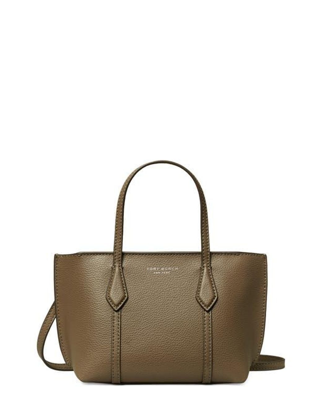 Tory Burch Brown Mini Perry Tote
