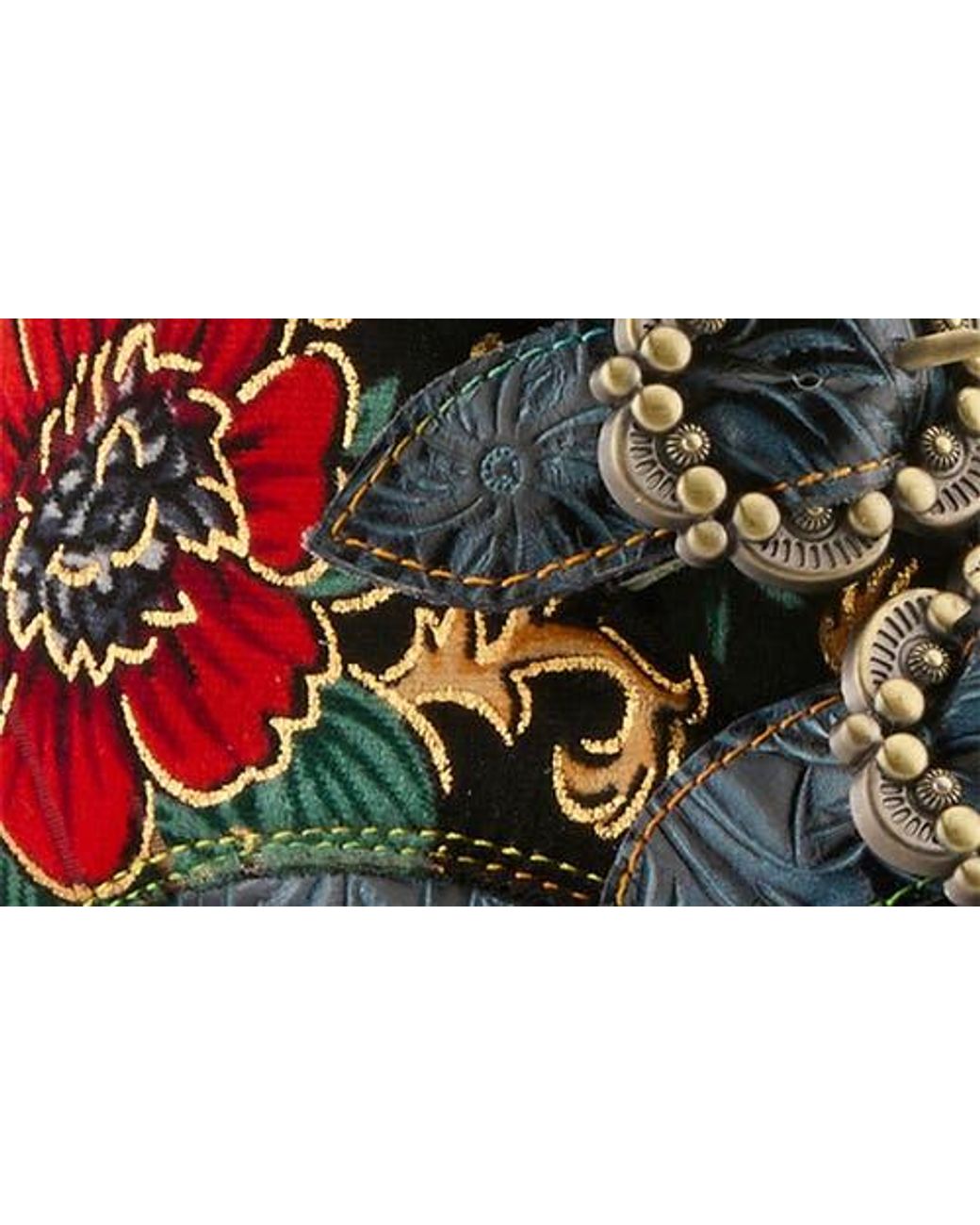 Spring Step Blue Brazza Bootie