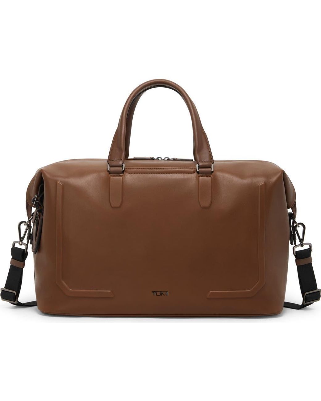 Tumi Brown Harrison Nelson Leather Duffle