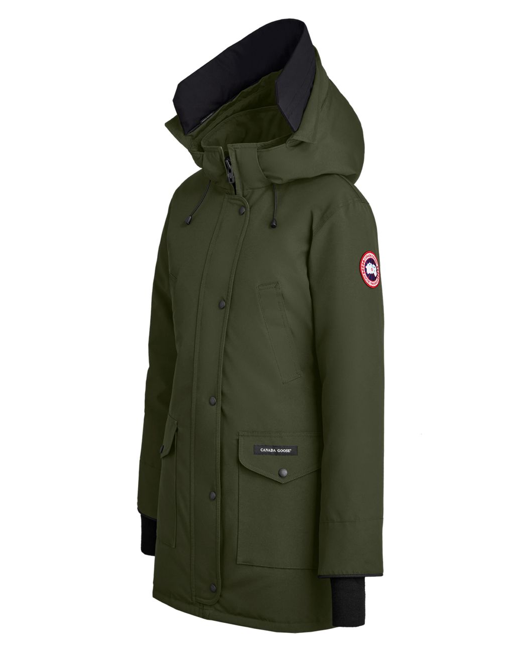 Canada Goose Trillium Hooded Down Parka in Green | Lyst