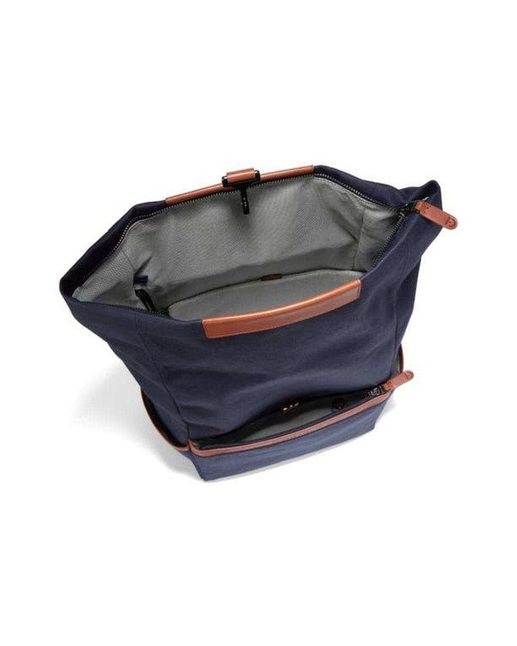 Cole Haan Judson Brushed Twill Backpack in Blue | Lyst