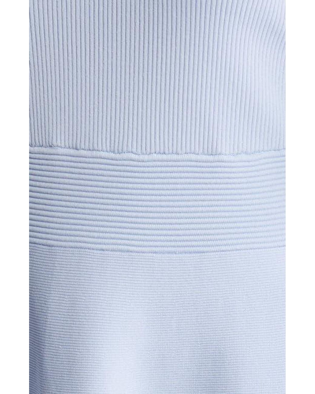 slim fit dress slacks alice + olivia Eleonora Flare Sleeve Slim Mini Dress