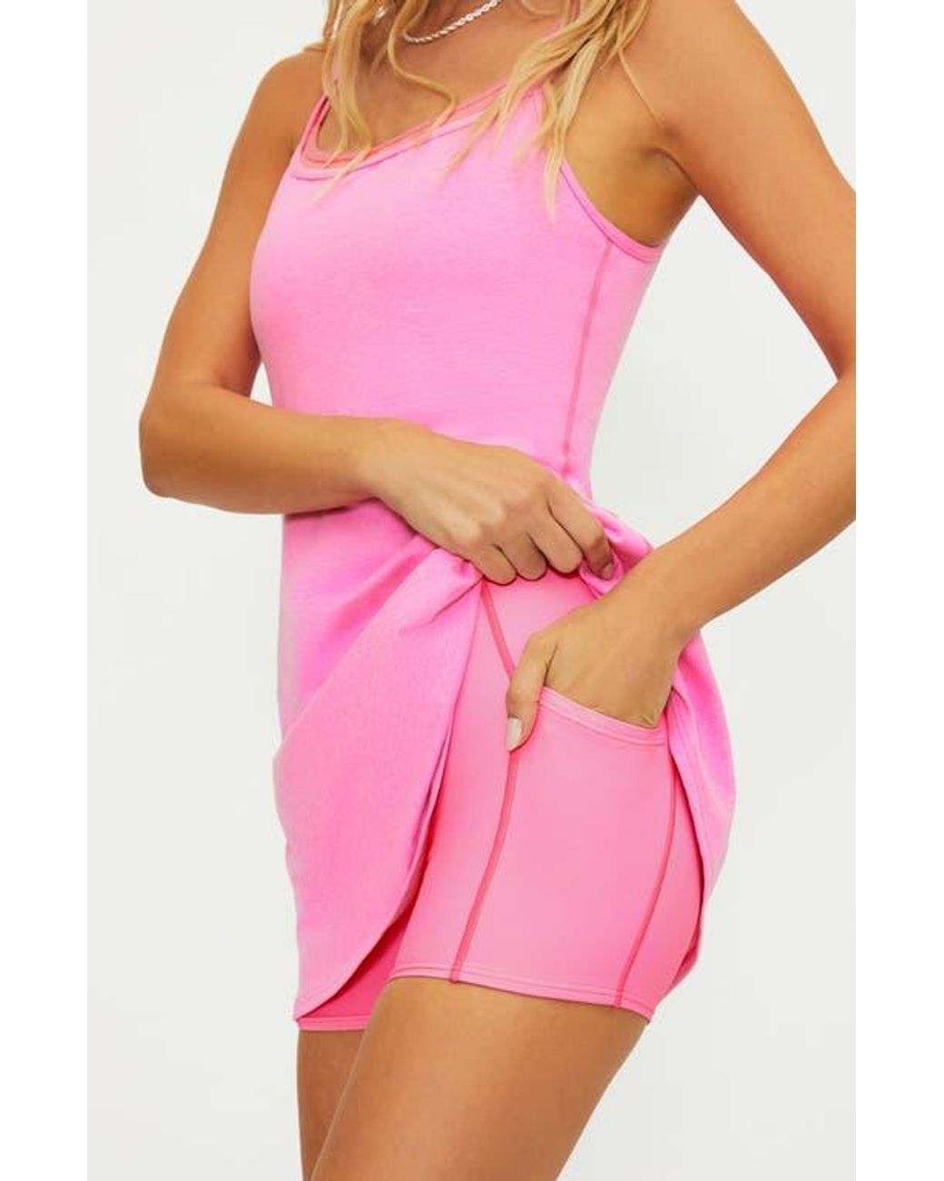 Beach Riot Viola Active Dress in Pink | Lyst