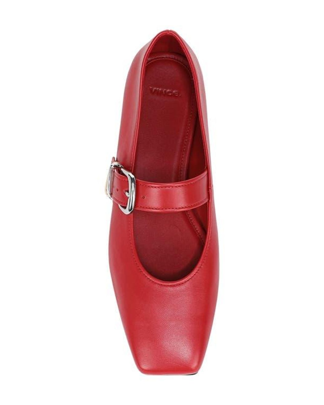 Vince Red Daniela Mary Jane Flat