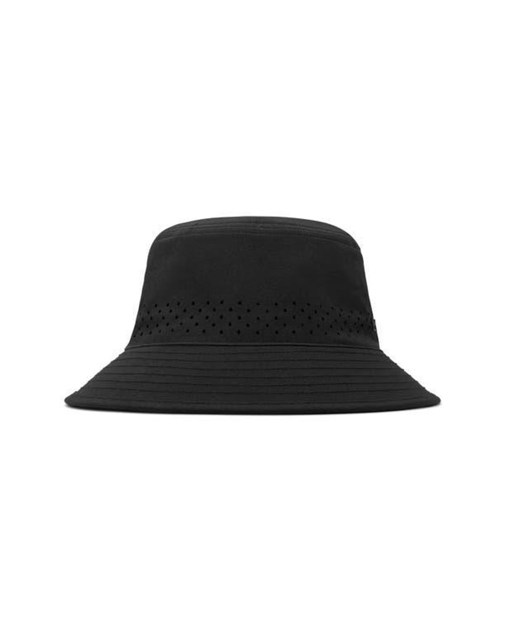 Melin Black Caddy Hydro Bucket Hat for men