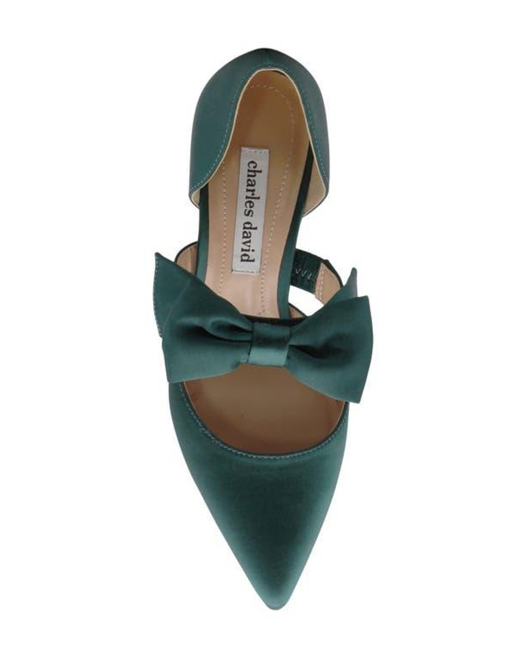 Charles David Green Andre Pointed Toe Pump