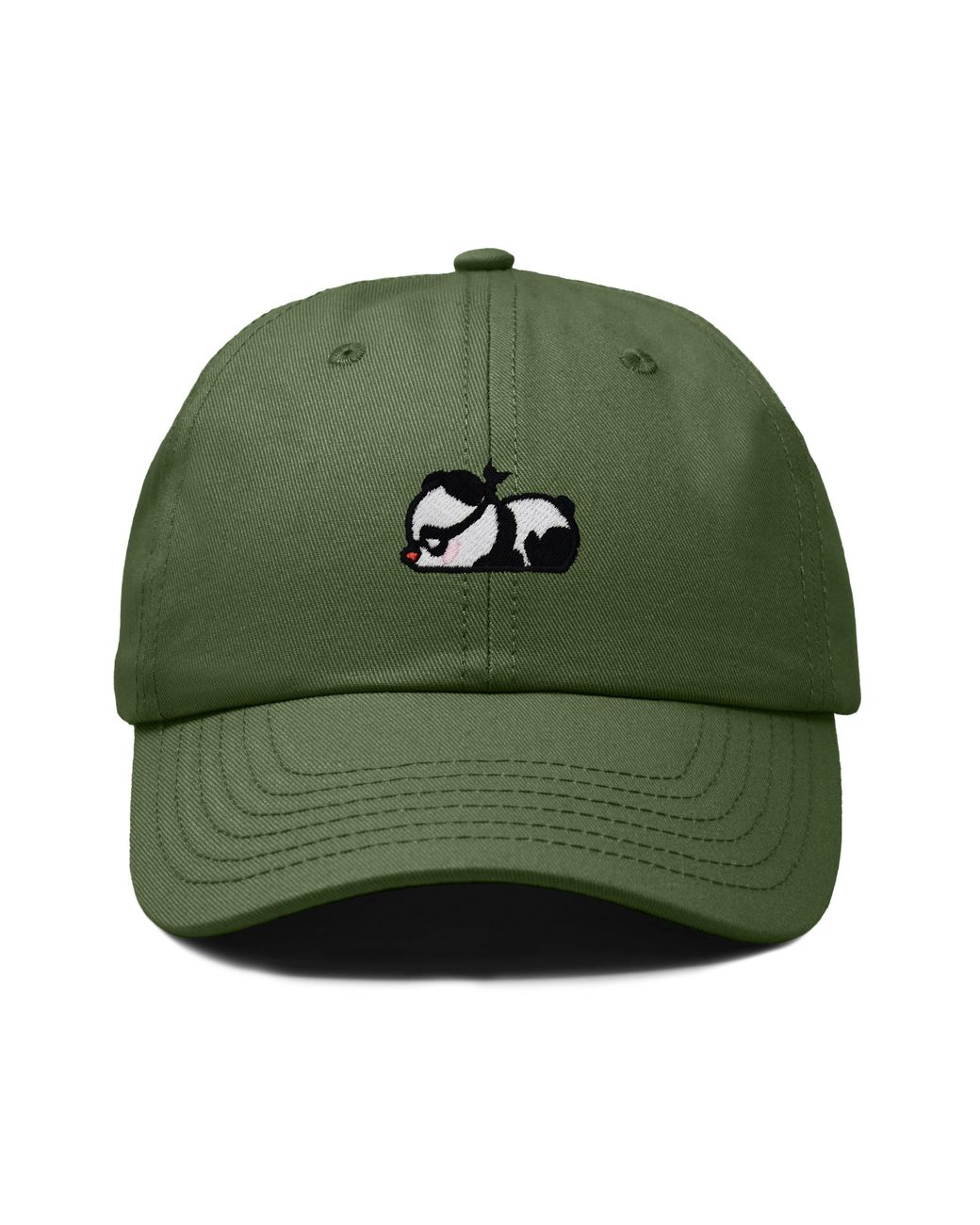 Alix Green Pandit Panda Dad Cap for men