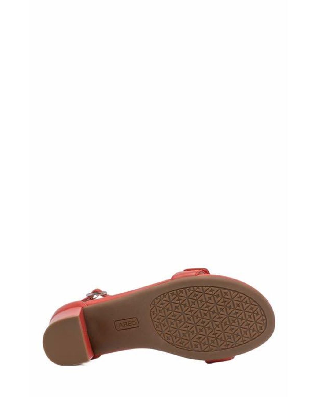 ABEO Brown Tempo Strap Heels