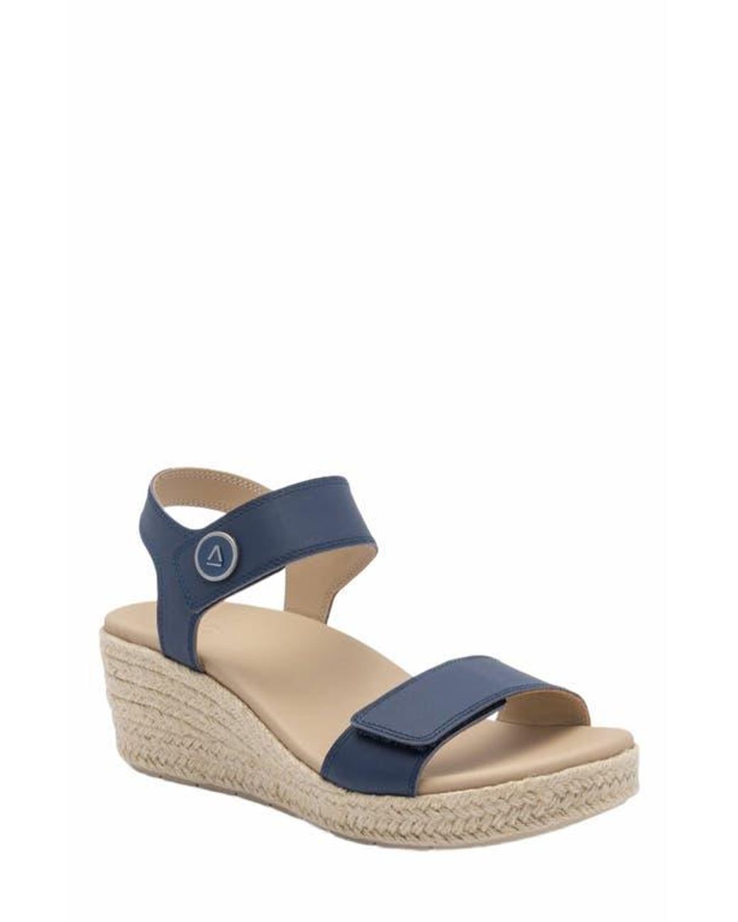 ABEO Blue Riviera Strap Sandal