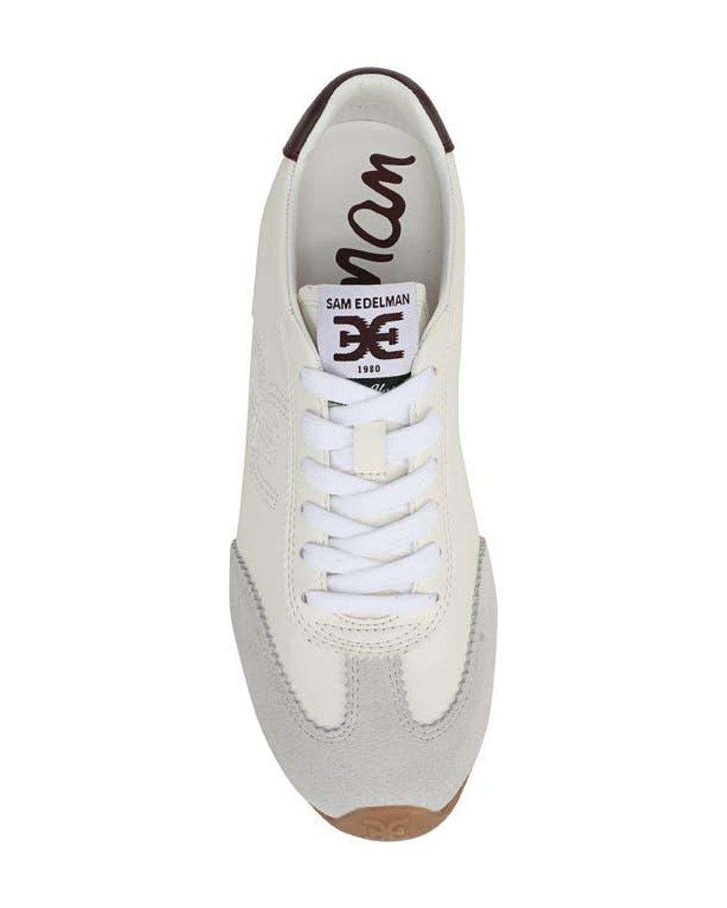 Sam Edelman White Isella 2 Lace-up Sneakers