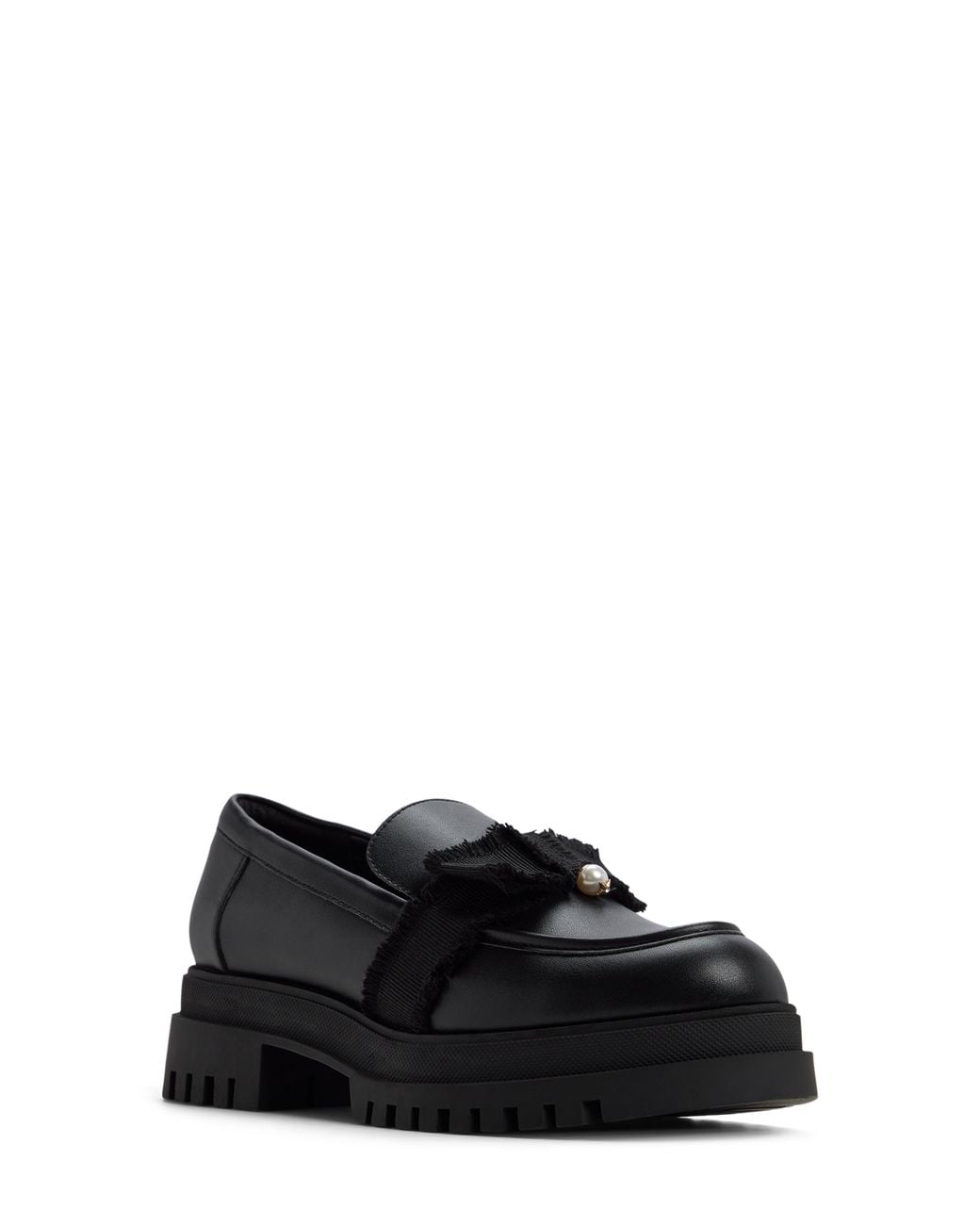 ALDO Black Theatric Platform Loafer