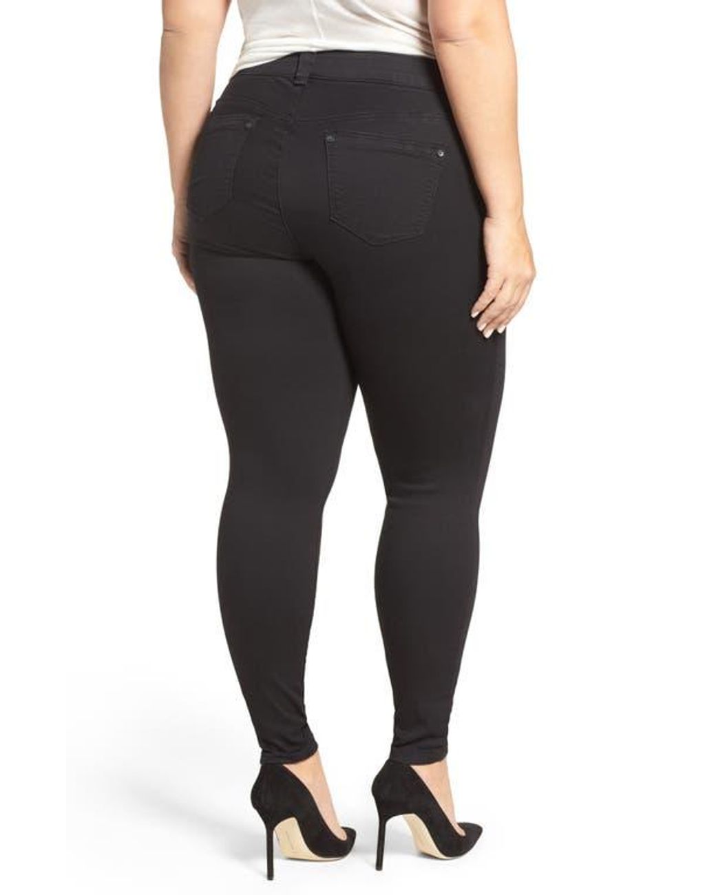 Wit & Wisdom Black 'ab'solution Stretch Skinny Jeans