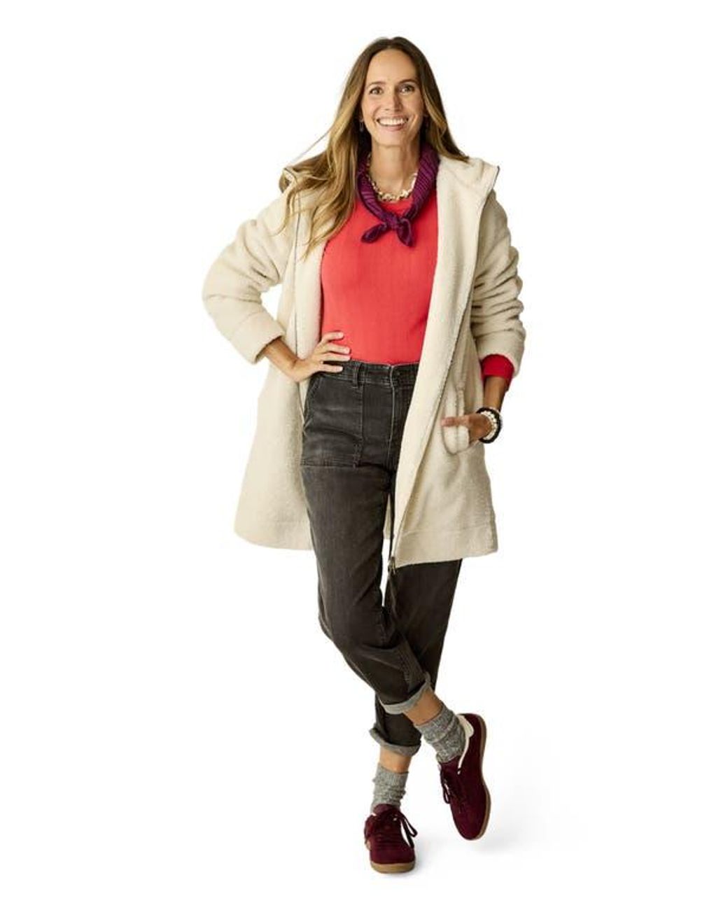 Carve Designs Natural Indy Boucle Jacket