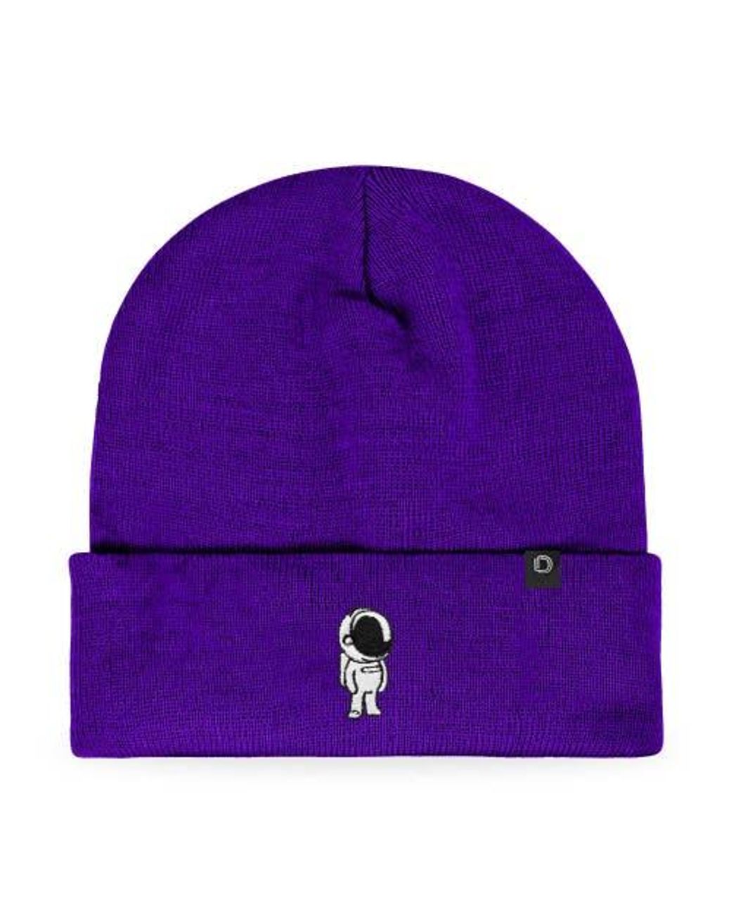 Alix Purple Astronaut Beanie for men