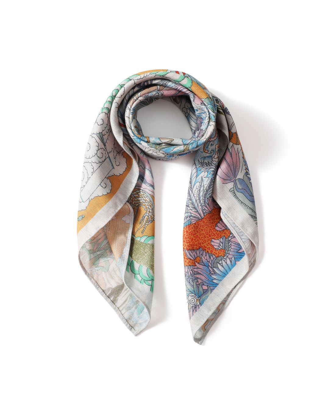 Youzey Gray The Davis Scarf