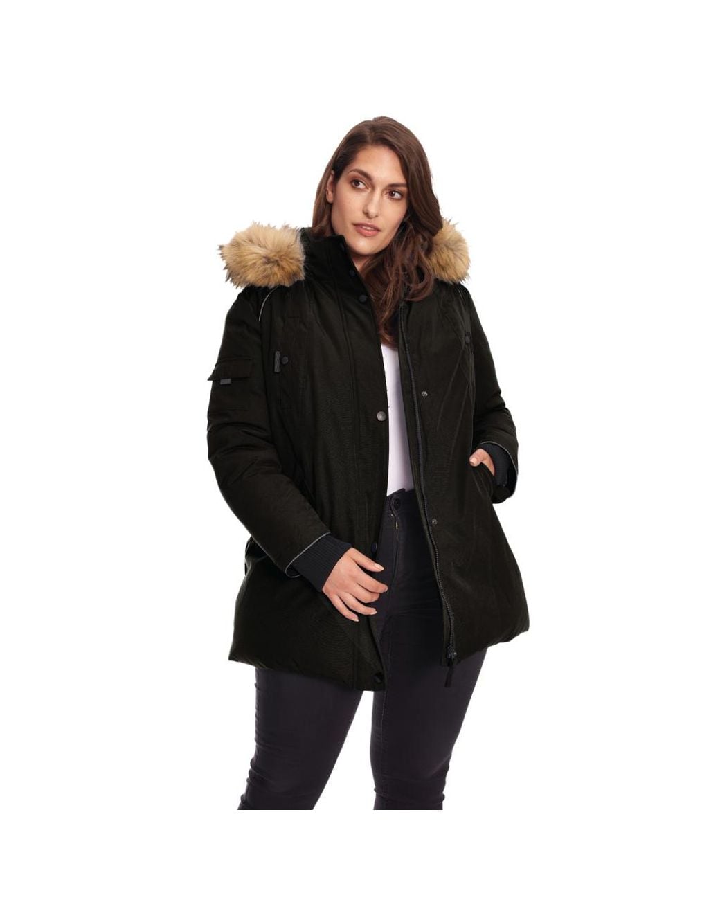 Alpine North Black Glacier Plus Size