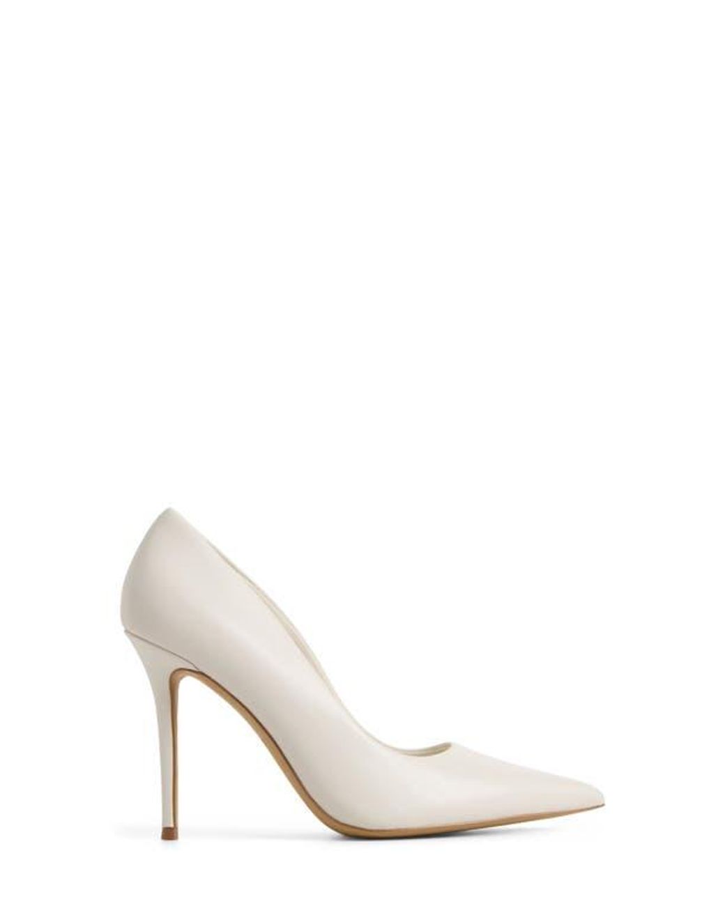ALDO White Stasya Pointed Toe Pump
