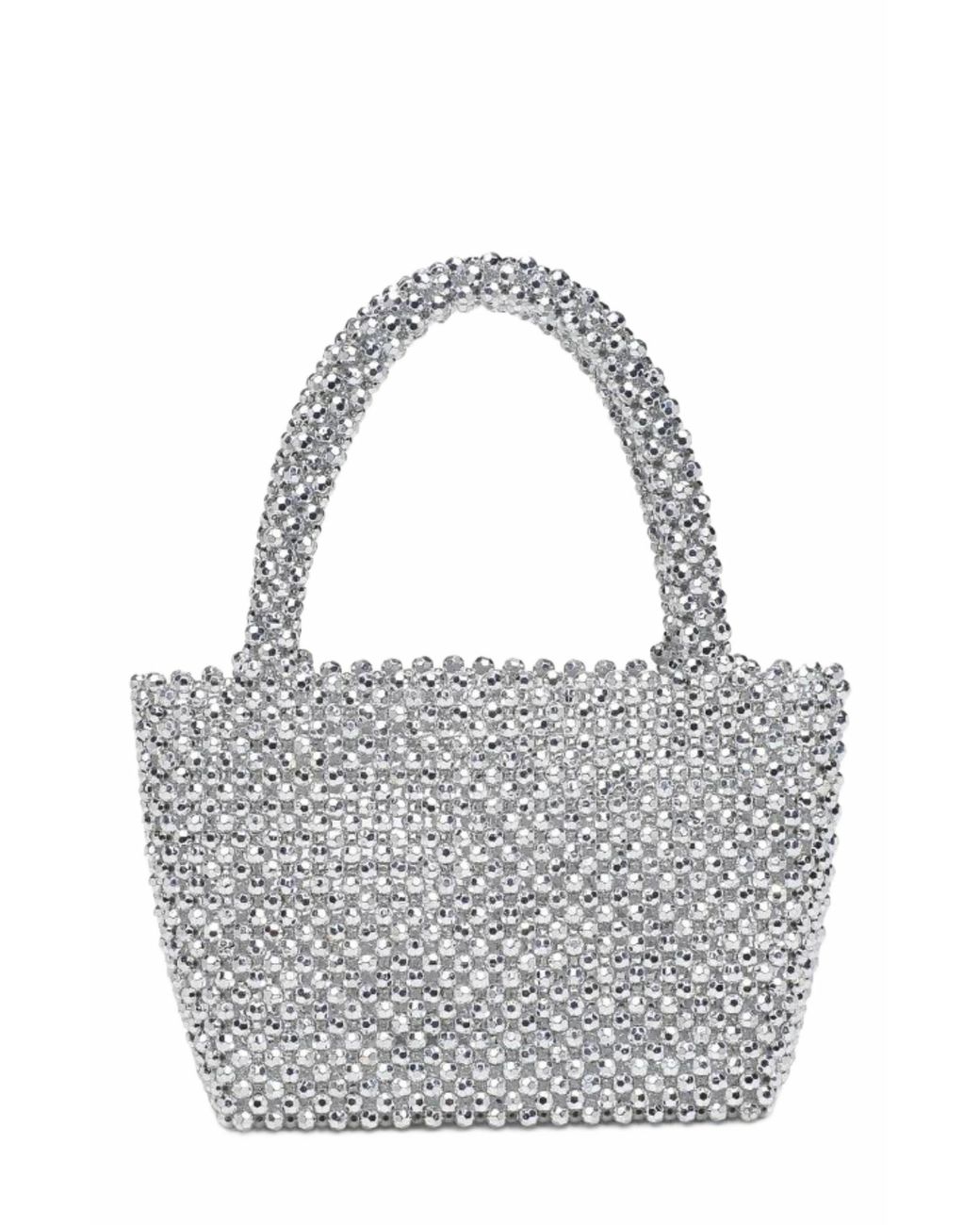 Moda Luxe Metallic Donna Evening Bag
