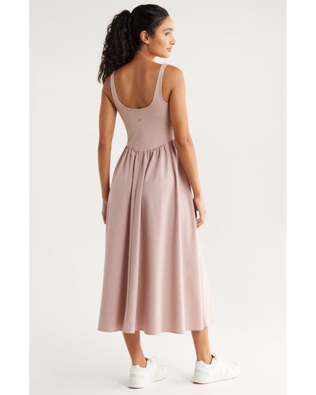 knee length dresses for ladies Zella Tiered Dress main image 1