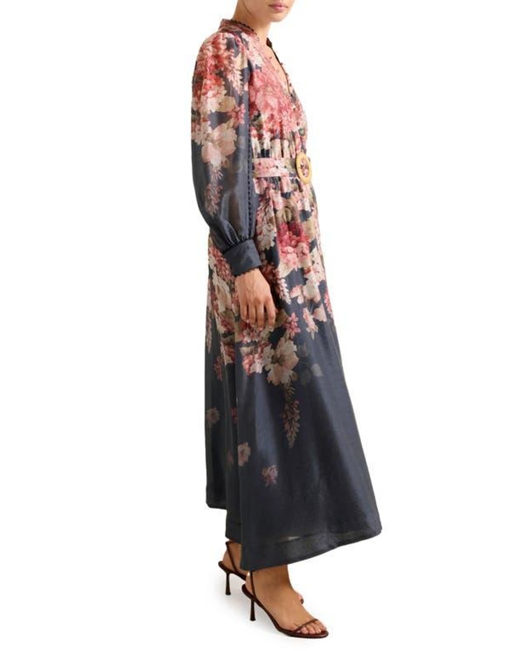 EVER NEW Peyton Belted Long Sleeve Button Front Maxi Dress | Lyst EVER NEW Peyton Belted Long Sleeve Button Front Maxi Dress | Lyst