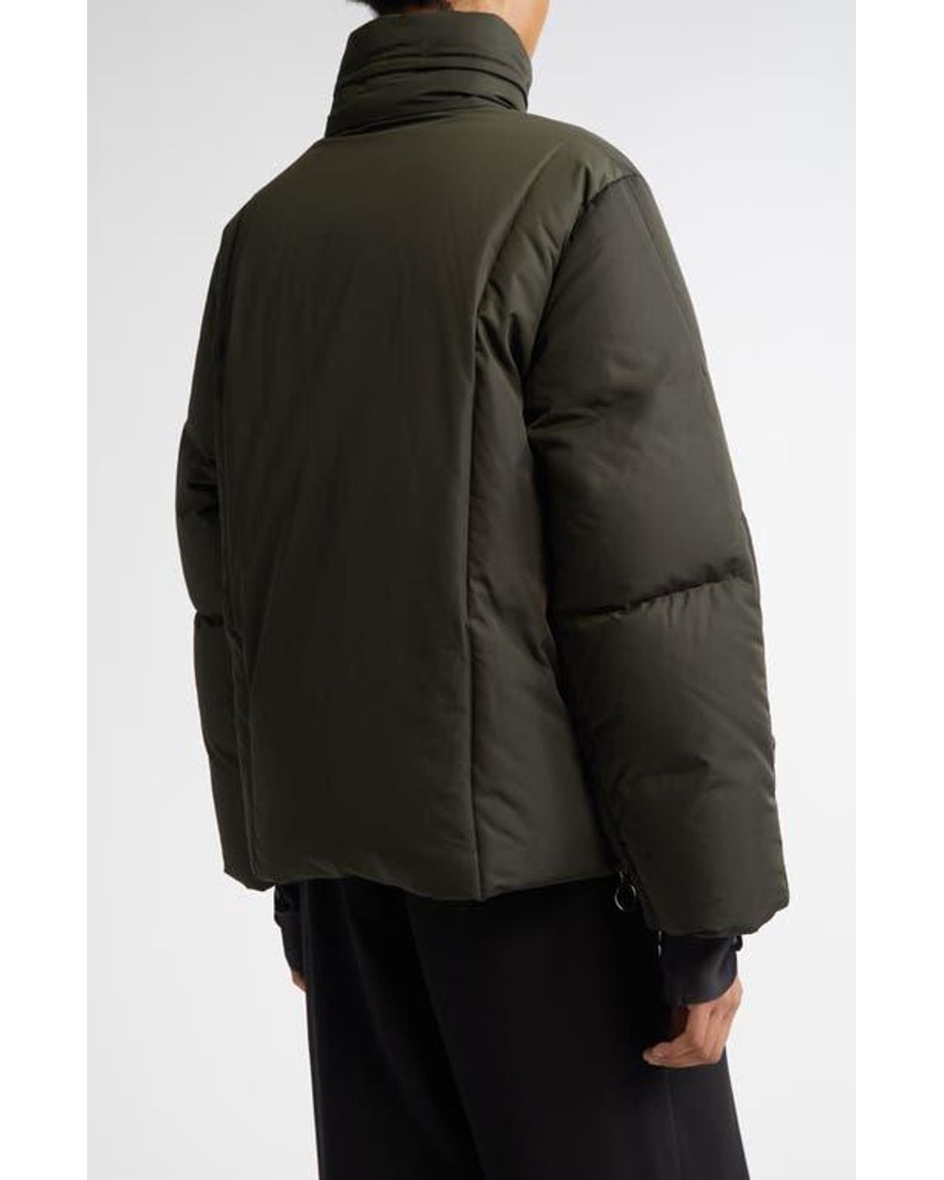 Setchu Green Down Puffer Jacket