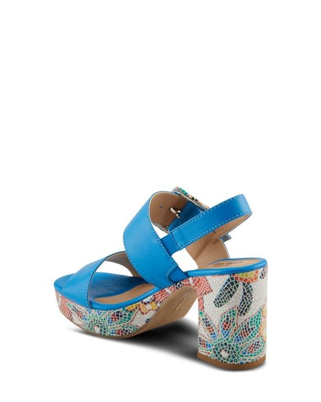 Spring Step Blue Shoes Spring Step Azucar Slingback Sandal in Blue | Lyst