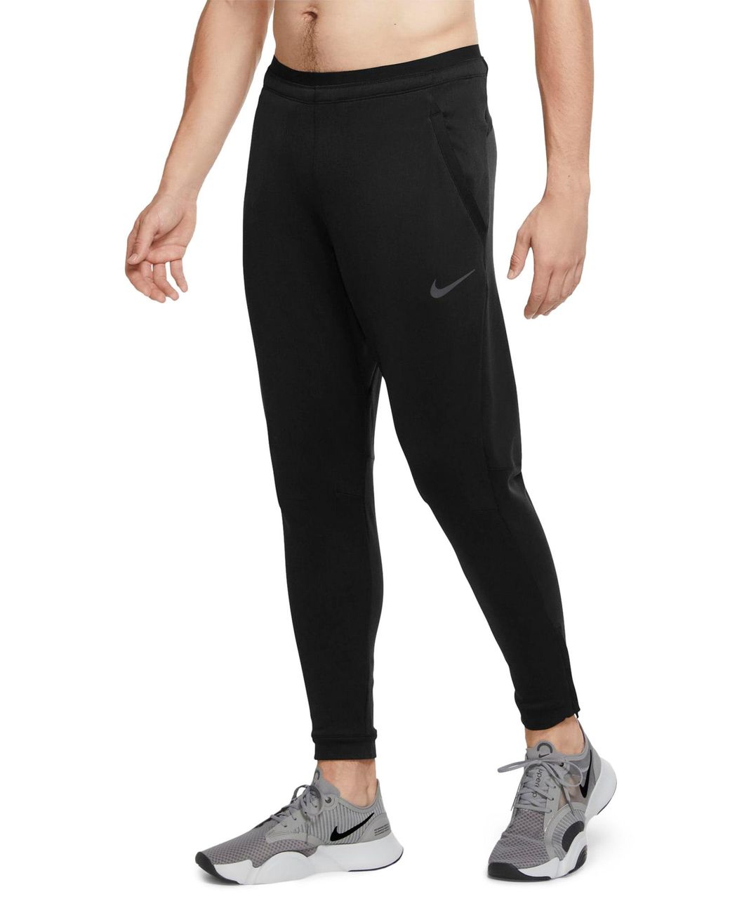 Nike Pro Capra Fleece Pants in Black 