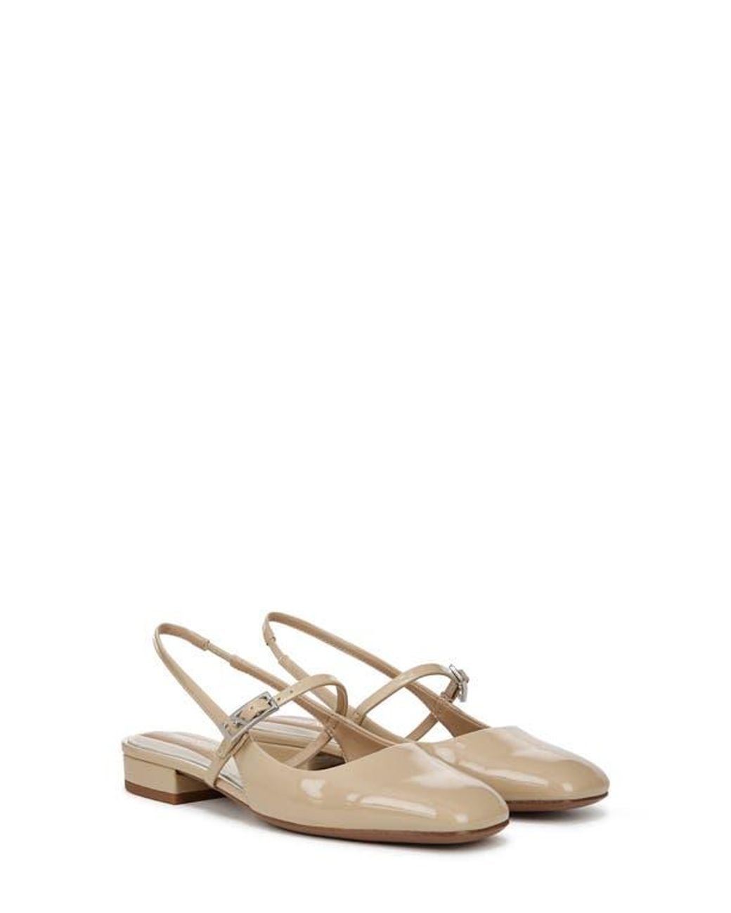Franco Sarto Natural Destin Slingback Flat