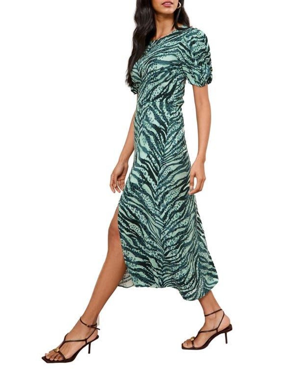 chinese dress ladies Next Friends Like These Mid Blue Millie Mackintosh Boho Maxi Dress UK S