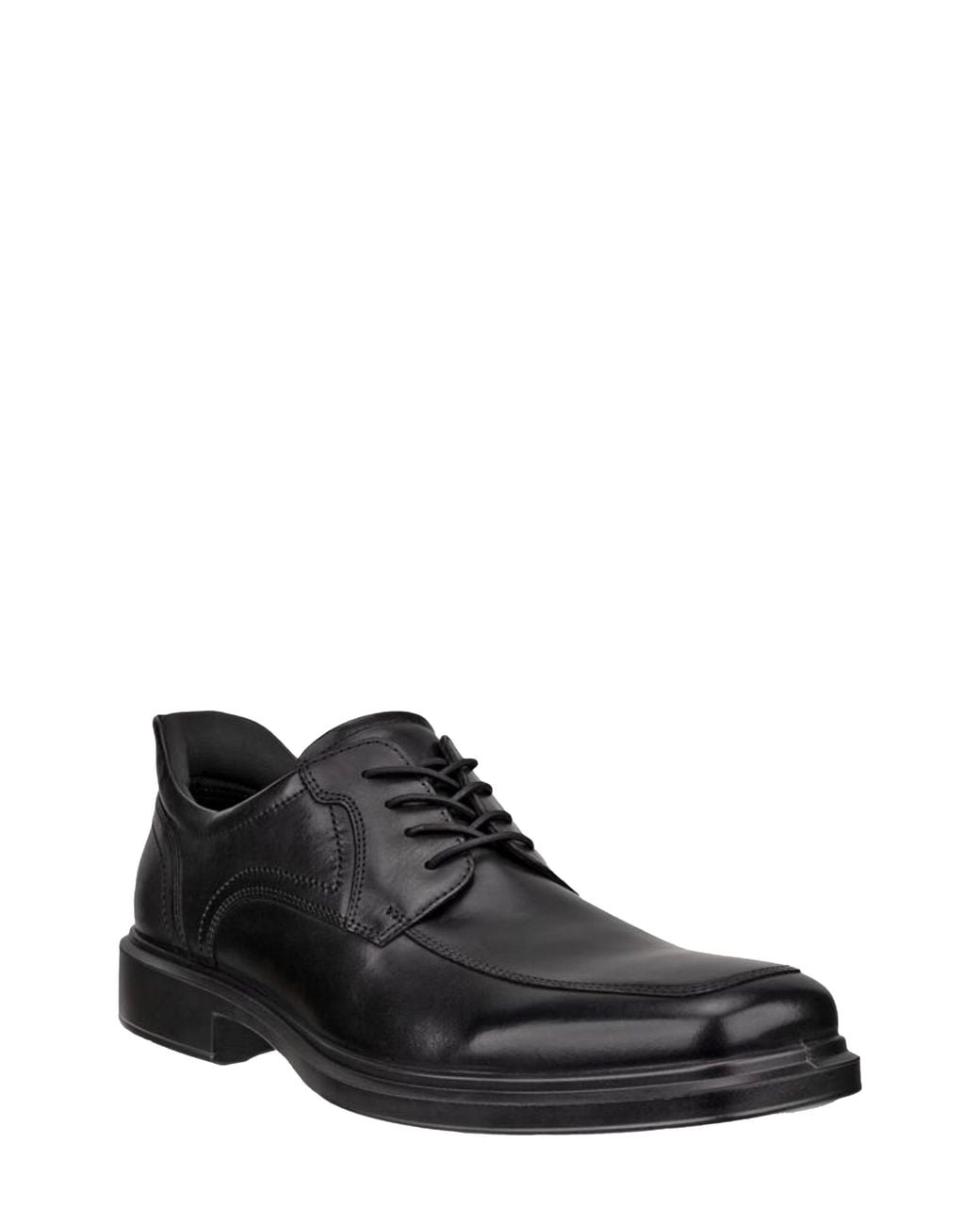 Ecco Black Helsinki 2.0 Leather Derby for men