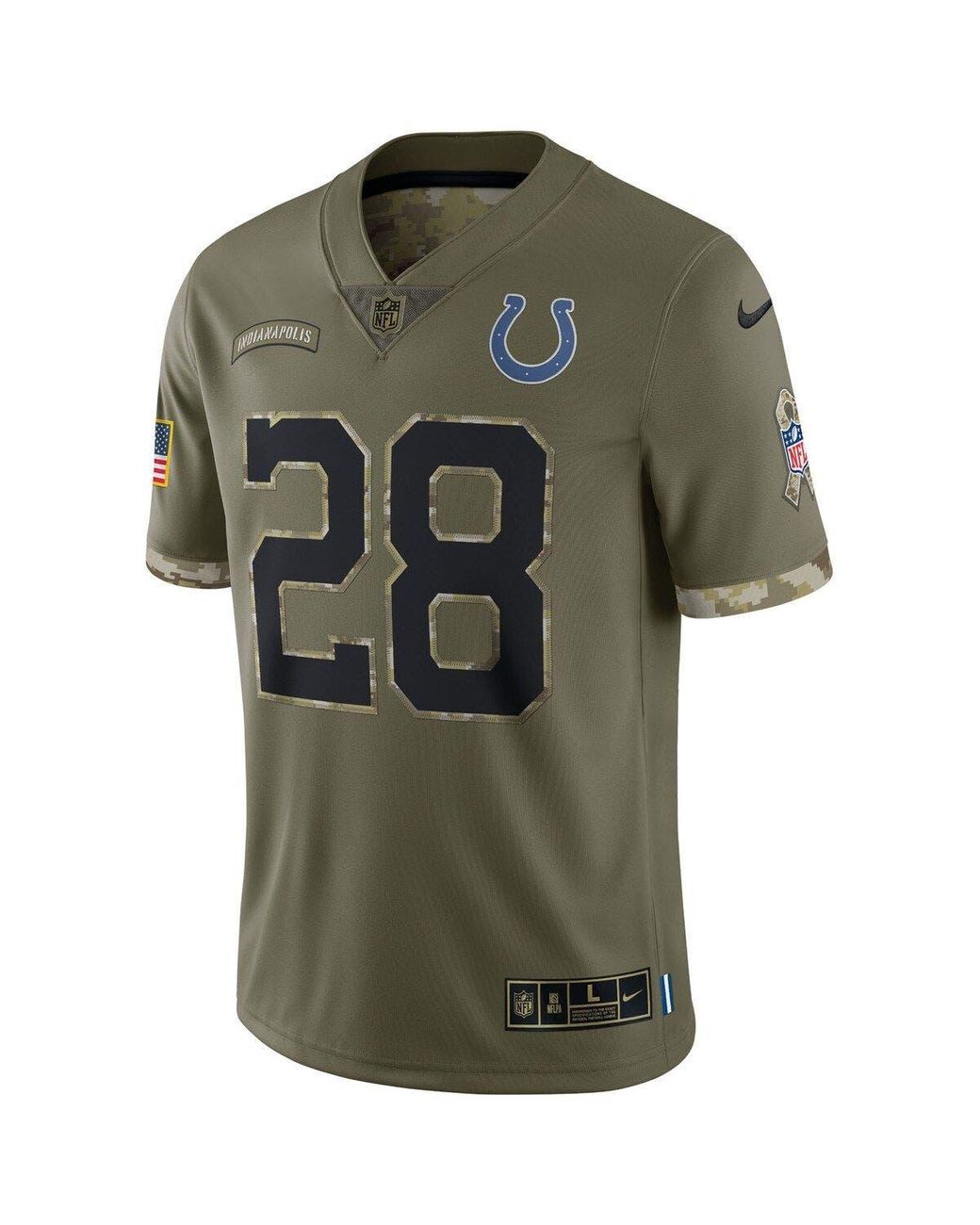 Nike Jonathan Taylor Olive Indianapolis Colts 2022 Salute To Service  Limited Jersey At Nordstrom in Green for Men | Lyst