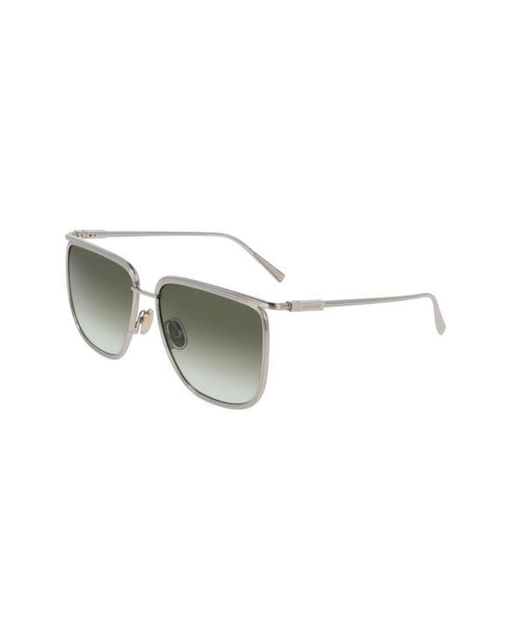 Ferragamo Green 58Mm Gradient Modified Rectangular Sunglasses