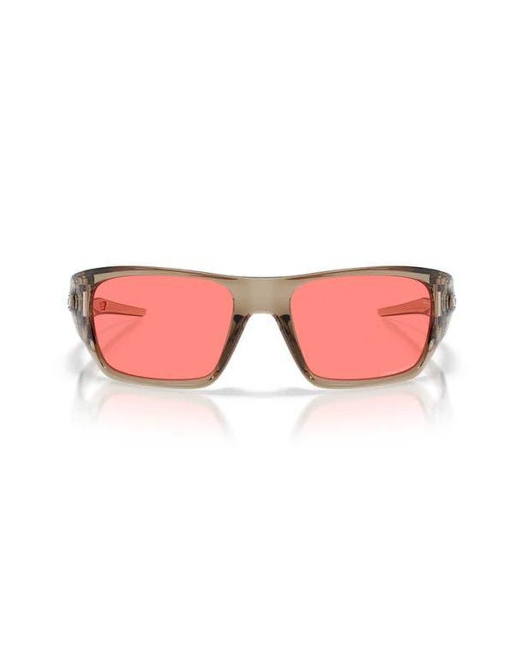 Oakley Pink Masseter 60Mm Rectangle Sunglasses for men
