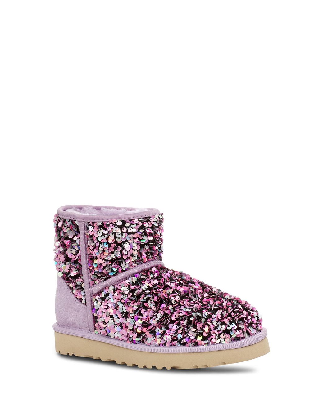purple sequin uggs