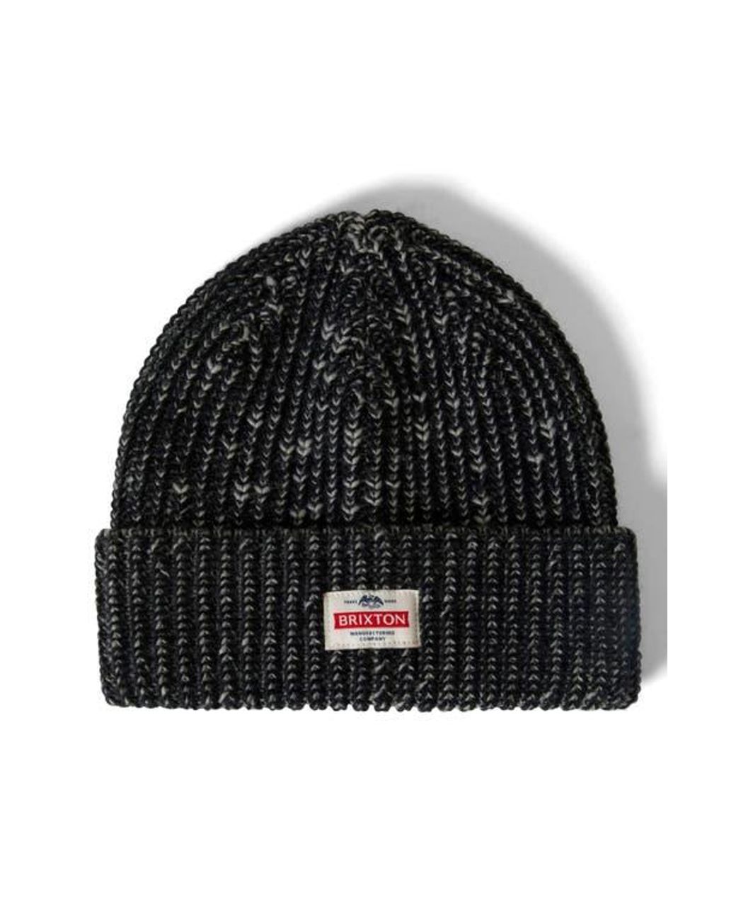 Brixton Black Altered Threads Mélange Beanie for men