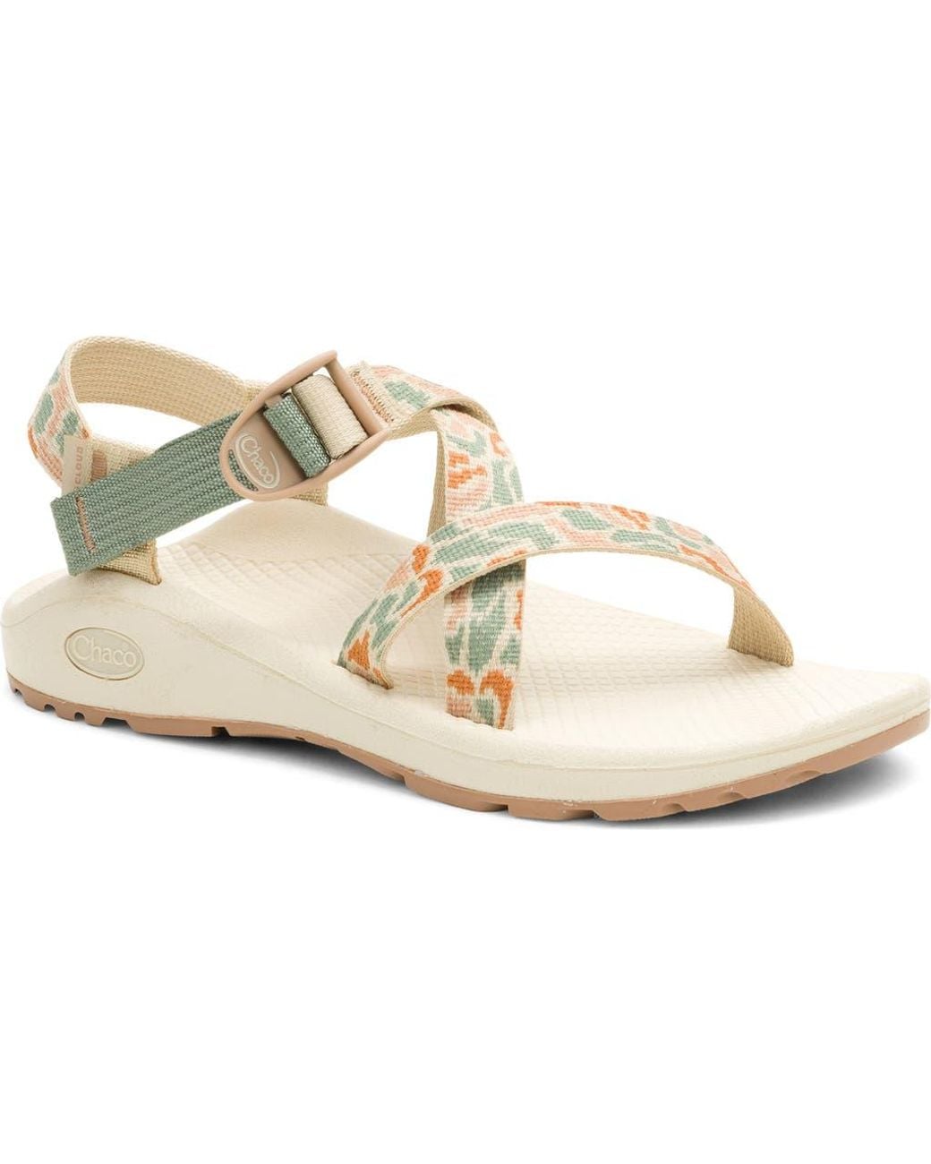 Chaco White Z Cloud Sandal