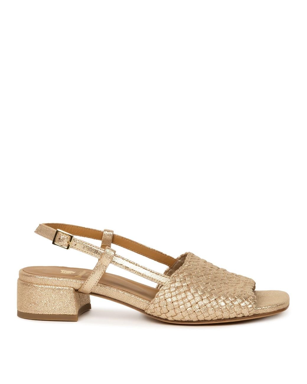 Bobbies Natural Vanda Heeled Sandals