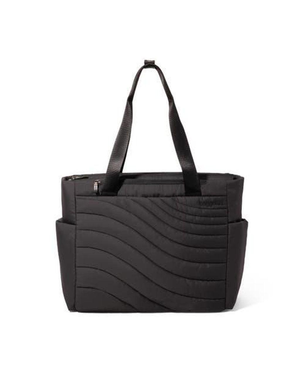 Baggallini Black Set Wave Tote Bag