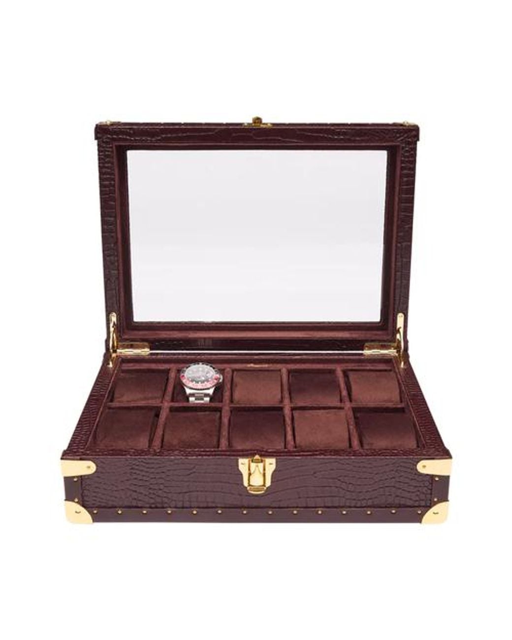 Rapport Brown Brompton Optic Ten Watch Box for men