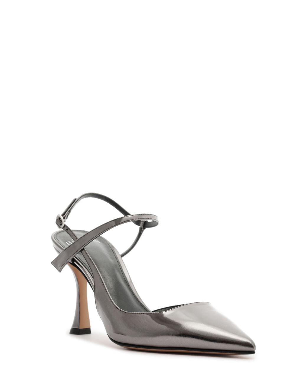 Alexandre Birman White Tita Pointed Toe Slingback Pump