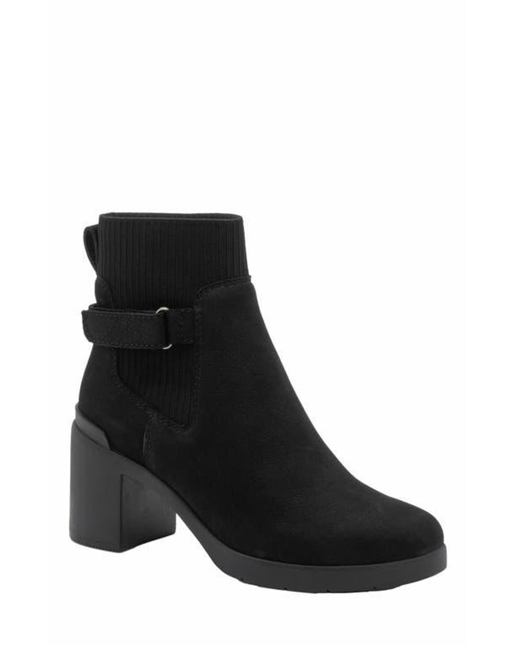 ABEO Black Metropolis Strap Boot