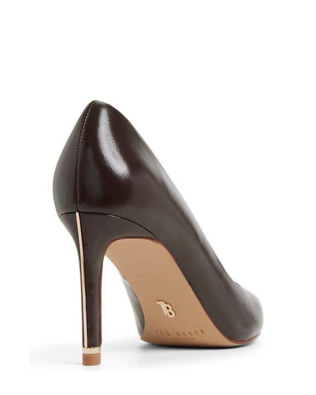 Ted Baker Brown Pointed Toe Pump