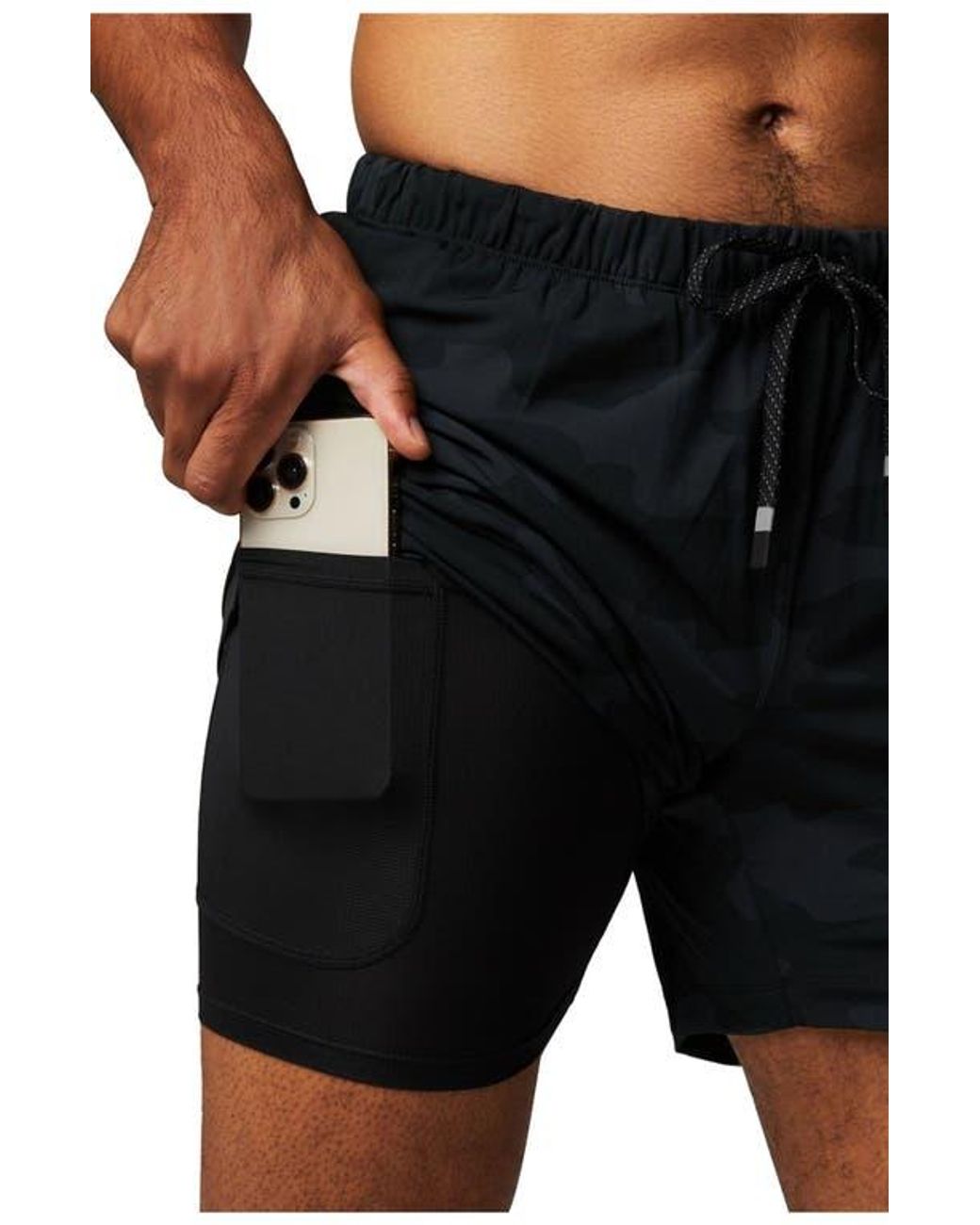 Fabletics Black The 5 One Short for men